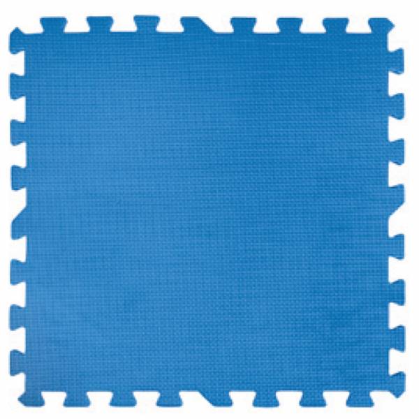 Bodenschutzmatte 50 x 50 cm, 8mm - 2,25m² - blau