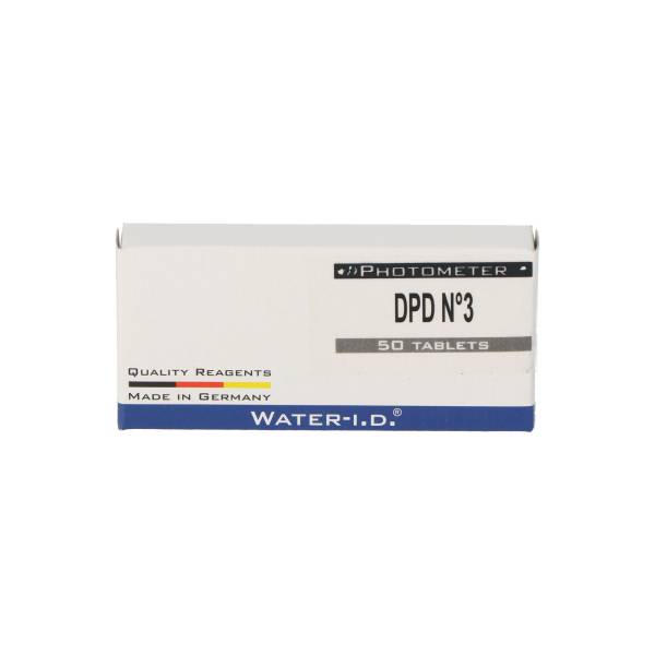 50 Tabletten DPD N°3 / gebundenes- und Gesamt-Chlor für PoolLab