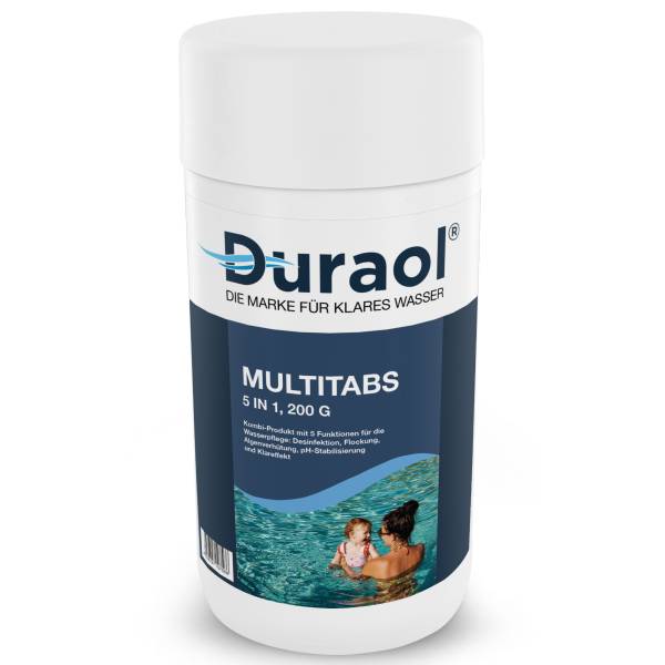 1 kg - Duraol® Multitabs 5 in 1, 200 g