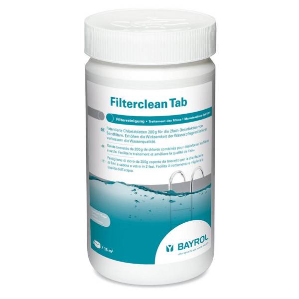 1 kg - BAYROL - Filterclean Tab