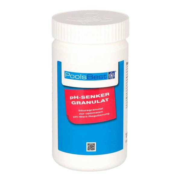 1,5 kg - PoolsBest® pH-Senker Granulat