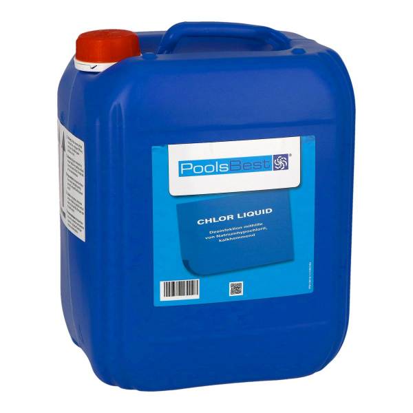 12 kg - PoolsBest® Chlor-Flüssig (Flüssigchlorbleichlauge)