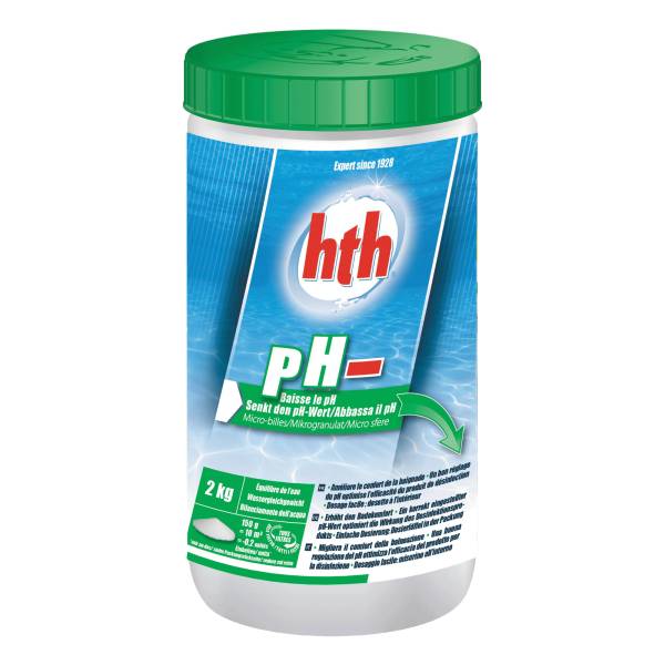 2 kg - hth® pH MINUS (MikroGranulat)
