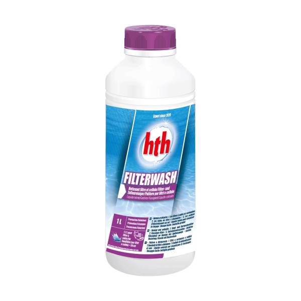 1 l - hth® FILTERWASH (Filterreiniger + Salzelektrolyse Zellen Reiniger)